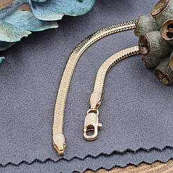 Ланцюжок 30845 ширина 3 мм позолота 18К довжина 50