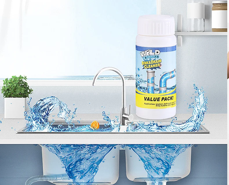 ОПТ Очиститель для мойки и слива WILD Tornado Sink & Drain Cleane Мощный