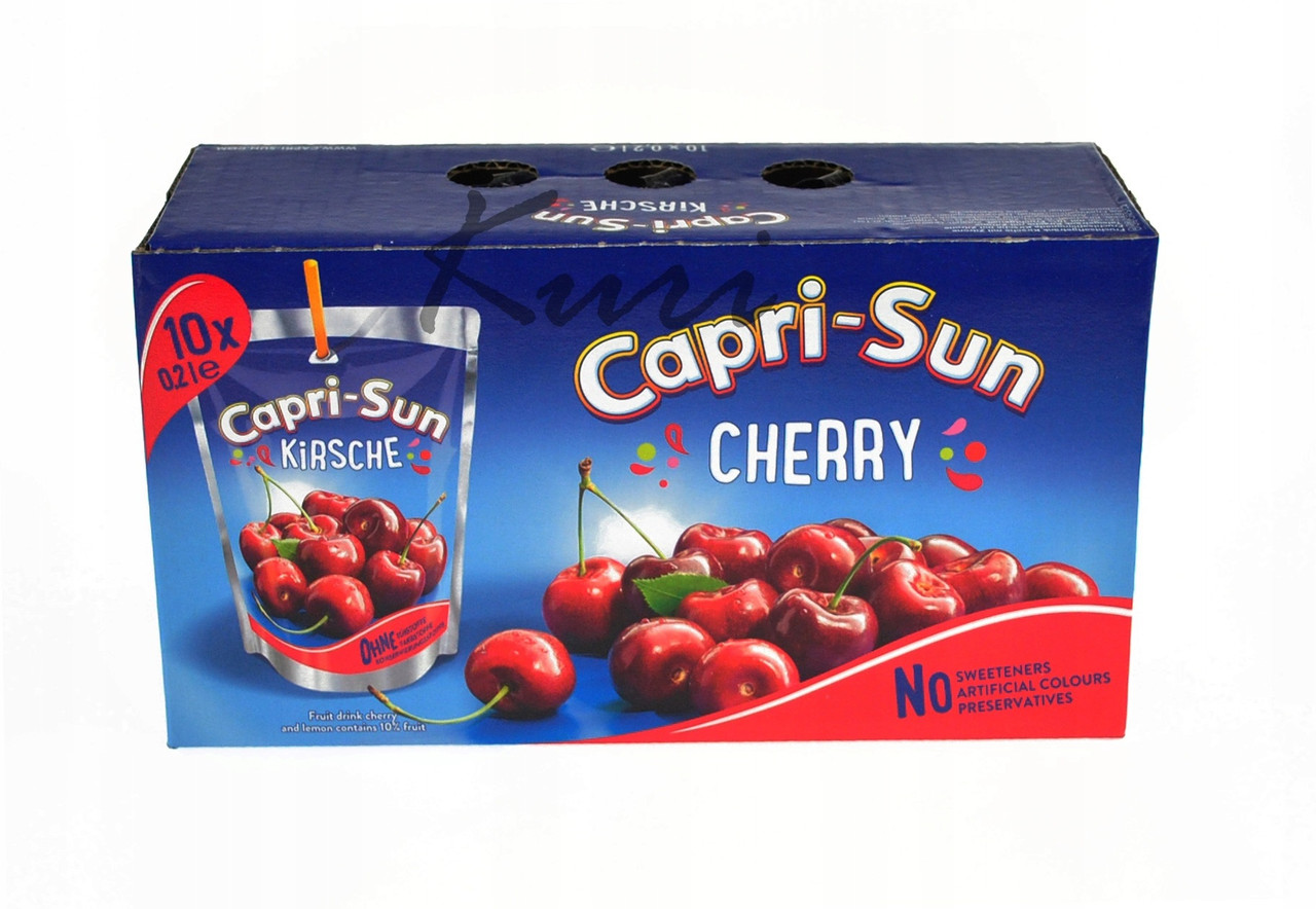 Сік дитячий Capri-Sun Cherry вишневий 200 мл (10шт/1уп) Німеччина