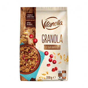 Мюслі з журавлиною Granola z Zurawina Vitanella 350 г Польща