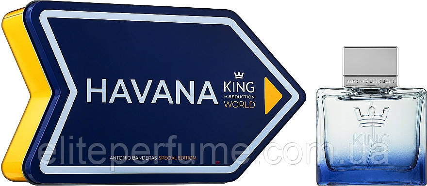 Antonio Banderas King Of Seduction World Havana 100 ml