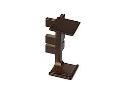 Кут зовнішній 90* до C-образним профілем Gola Volpato Clap'n FIT венге