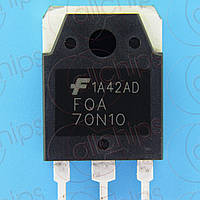 MOSFET N-канал 100В 70А 23мОм Fairchild FQA70N10 TO247