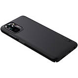Захисний чохол Nillkin для Xiaomi Redmi Note 10S / 10 4G (Super Frosted Shield) Black Чорний, фото 7