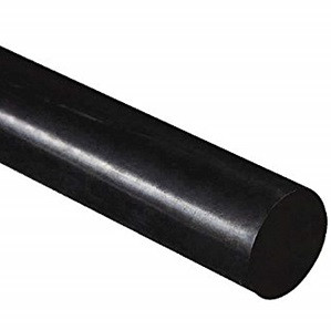 Стрижень поліетиленовий d 60*2000мм, PE-HD, пруток-коло, чорний