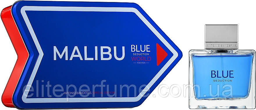 Antonio Banderas Blue Seduction For Men World Malibu 100 ml