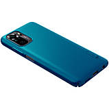 Захисний чохол Nillkin для Xiaomi Redmi Note 10S / 10 4G (Super Frosted Shield) Blue Синій, фото 6