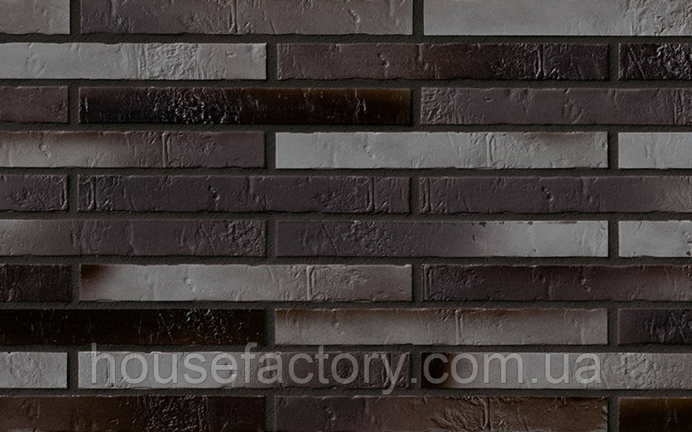 Клінкерний Кутовий Плитка ABC Der Moderne blick Atlantis KohleBrand Schieferstruktur 240x115x52x10, фото 1