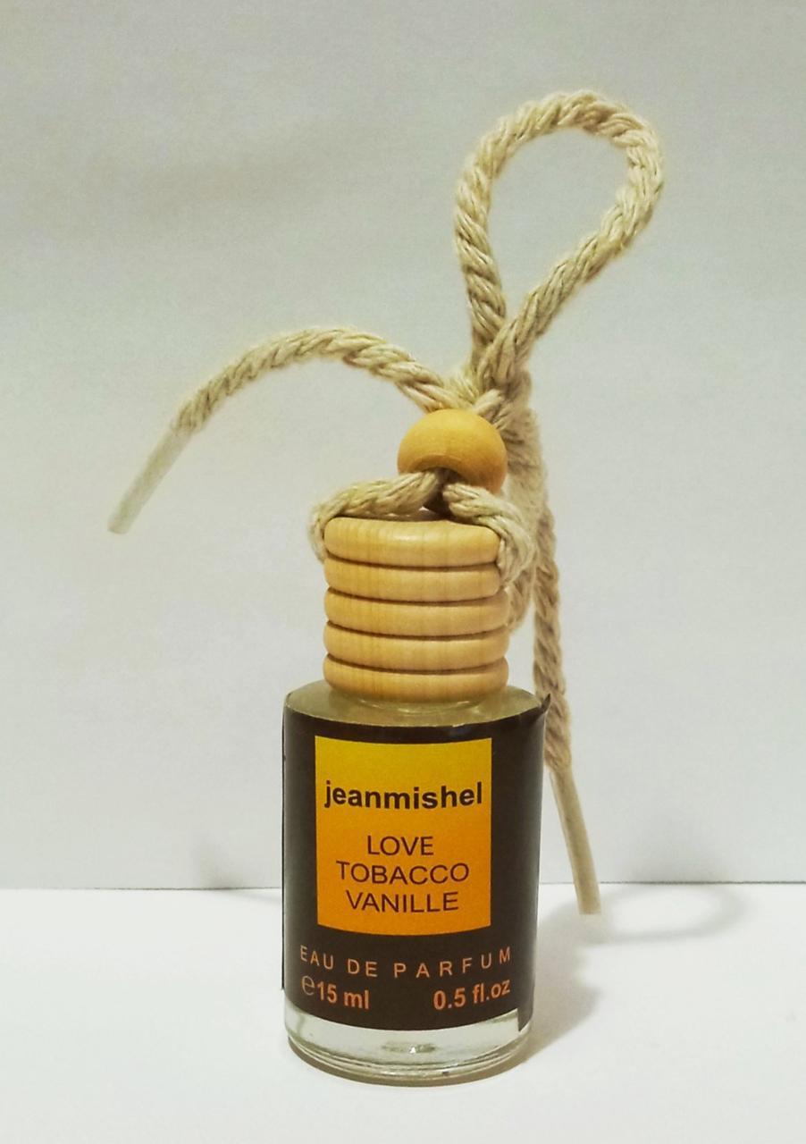 Автопарфюм jeanmishel Love Tobacco Vanille 15ml, фото 1