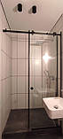 Розсувна душова перегородка від виробника під замовлення, фото 3