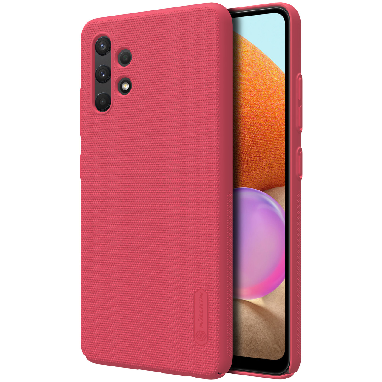 Захисний чохол Nillkin для Samsung Galaxy A32 4G (Super Frosted Shield) Red Червоний