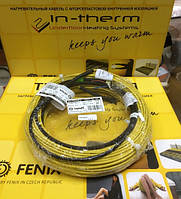 2,1 м2 Нагревающий кабель In-Therm ADSV20 Fenix (Чехия), электрический теплый кабельный пол под плитку