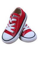 Низкие детские красные кеды Converse All Star, 23-36р