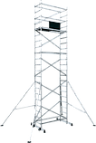 Алюмінієва вишка тура, базовий комплект ВТ8 із двома надбудовами - висота 6 м, фото 7