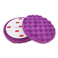3M 33042 Perfect-It™ - Пурпурний поролоновий полірувальний круг, багаторазовий, д. 150 мм
