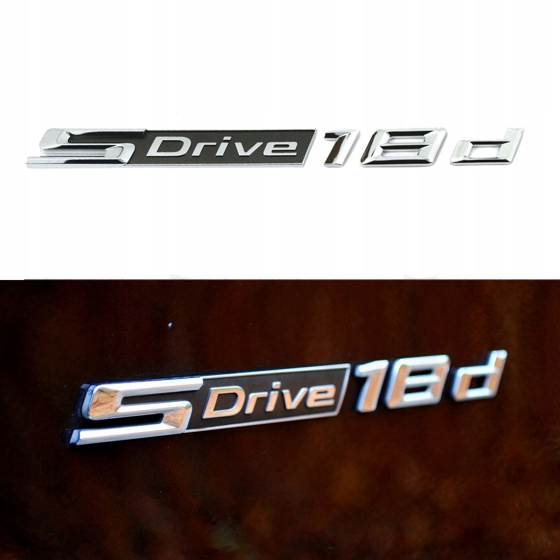 Емблема, логотип, значок, наклейка, шильдик, напис, літери Sdrive 18d BMW Оригінал!