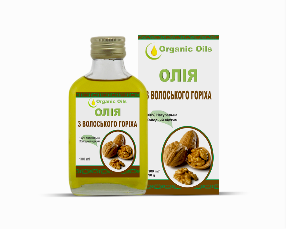 Грецкого ореха масло ОРГАНИК ОЙЛЗ, 100 мл (ID#1347769673), цена: 49 ...