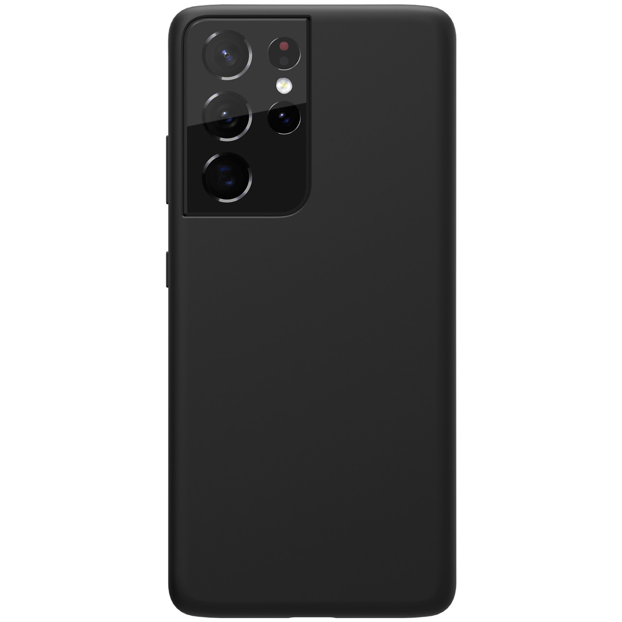 Захисний силіконовий чохол Nillkin для Samsung Galaxy S21 Ultra (Flex Pure Case) Black Чорний