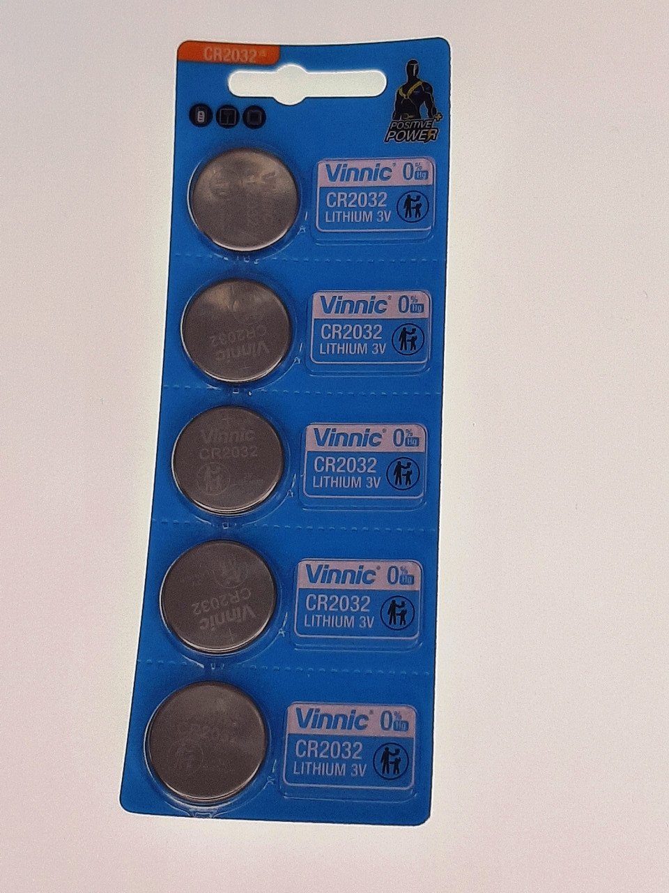 Батарейка для годинників Vinnic CR2032 3V 200mAh літієва 1 шт. для наручних годинників