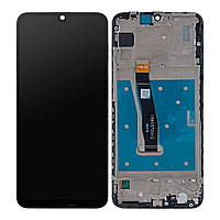 Дисплей Huawei P Smart 2019 (POT-LX3, POT-LX1, POT-AL00), с тачскрином, с рамкой, High Quality, Black