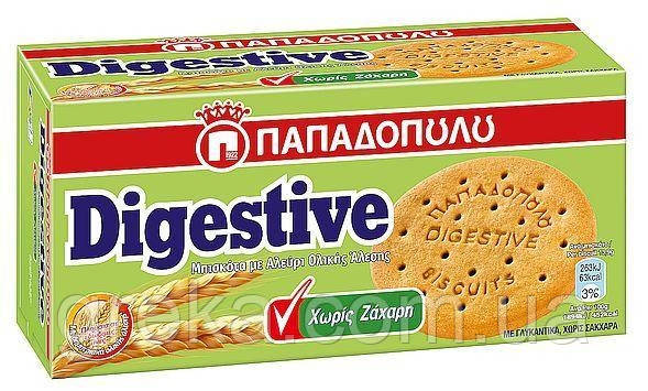 Печиво Digestive без цукру, 250 г, фото 1