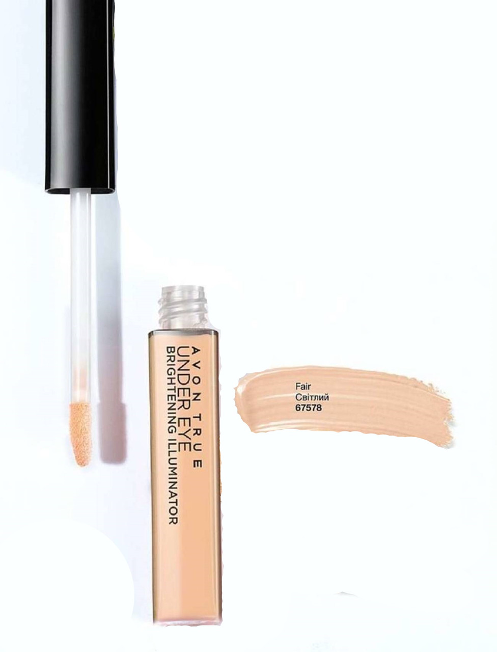Консилер-хайлайтер, Avon True Under Eye, коректор для шкіри під очима Fair Світлий 6,5 мл