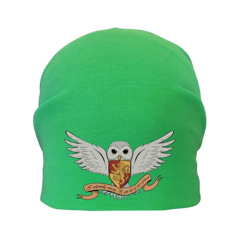 Шапка дитяча Гаррі Поттер Harry Potter зелена (HP- 002) 54-56 см, фото 1