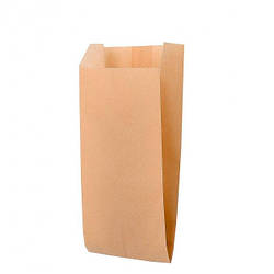 Бумажный пакет саше 320 х 140 мм (уп-100 шт), пакет крафт, крафтовый пакет, бумажные пакеты для еды