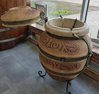 Тандир Східний незабарвлений 85 літрів