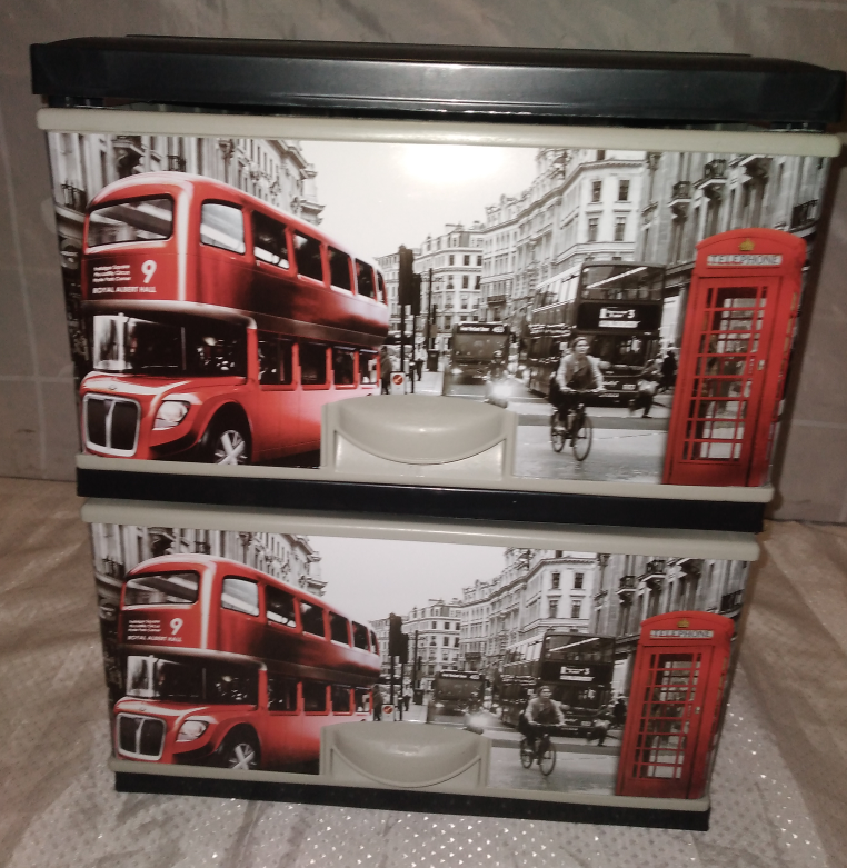 Комод пластиковий еліф ротанг бежево-коричневий на 2 ящика