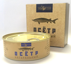 Осетер натуральний ЅК Fish ж / б 240 г.
