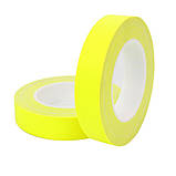 HPX FLUO TAPE - жовта, 25мм x 25м - армована флуоресцентна стрічка для маркування, фото 2