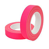 HPX FLUO TAPE - рожева, 25мм x 25м - армована флуоресцентна стрічка для маркування, фото 2