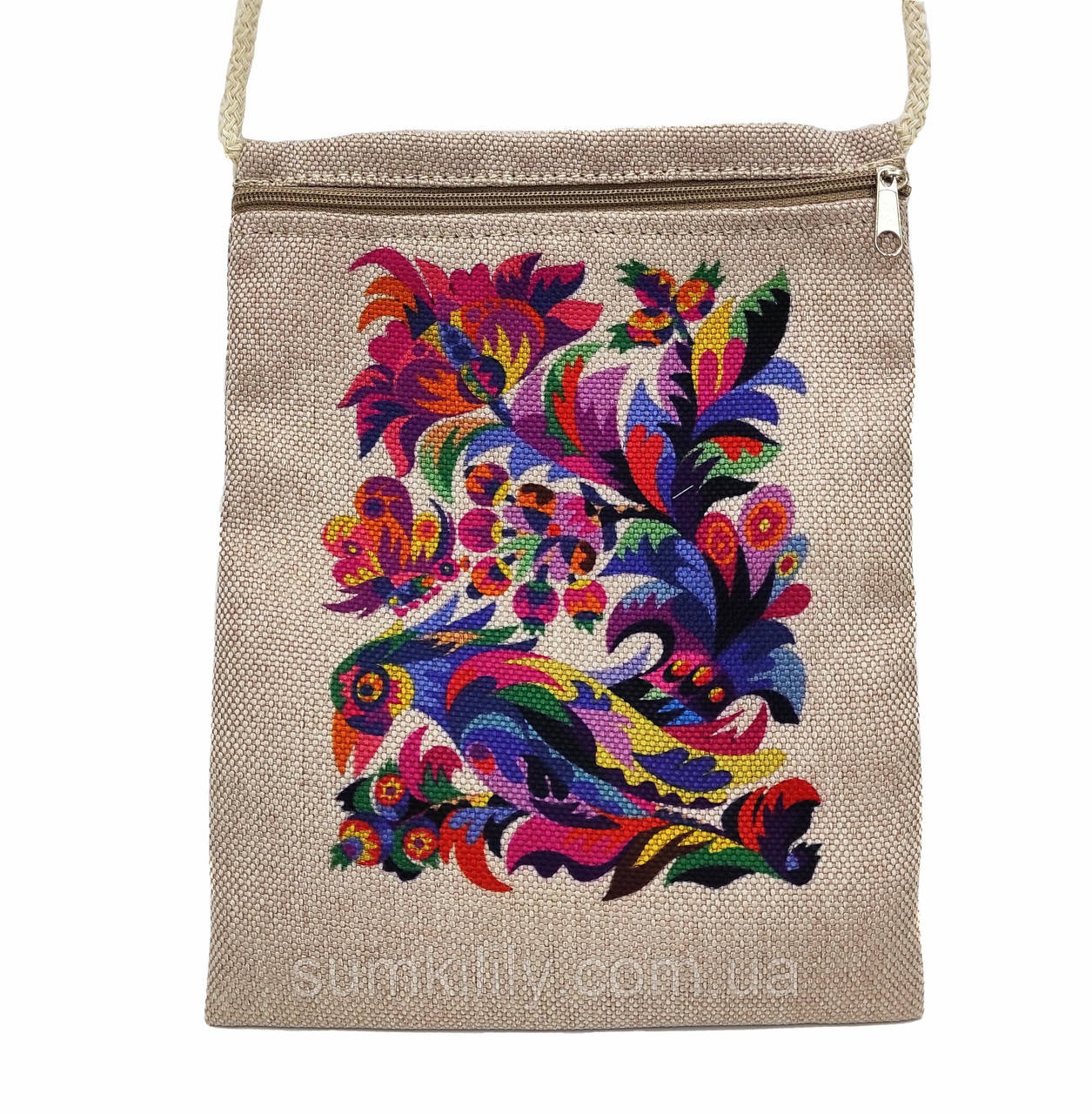 Текстильний гаманець Весна, фото 1