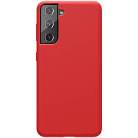 Защитный силиконовый чехол Nillkin для Samsung Galaxy S21 (Flex Pure Case) Red Красный