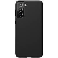 Защитный силиконовый чехол Nillkin для Samsung Galaxy S21 Plus (Flex Pure Case) Black Черный