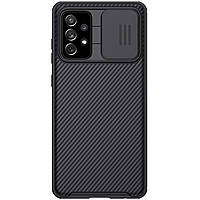 Защитный чехол Nillkin для Samsung Galaxy A72 (CamShield Pro Case) Black с защитой камеры