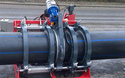 Стикове зварювання поліетиленових труб