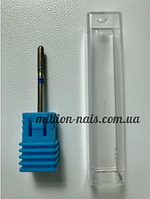 Насадка алмазна для фрезера тонкий циліндр 13