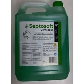 Септософт (Septosoft) — рідке мило з дезінфекцією, 5 л