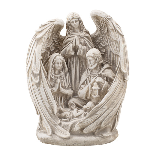 Статуетка Свята родина з ангелом пісочна (гіпс) R0220-7(G)