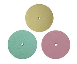 Гумки для золота TOP INNOVATION, диск 22х3 мм (комплект — 3 шт.)