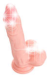 Фалоімітатор з мошонкою Medical Silicone Dildo 21 cm, фото 9