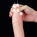 Фалоімітатор з мошонкою і сім'явипорскуванням Cumming Softee Soft Ejaculation Cock With Balls 9", фото 5