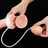 Фалоімітатор з мошонкою і сім'явипорскуванням Cumming Softee Soft Ejaculation Cock With Balls 9", фото 4