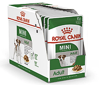 Влажный корм Royal Canin Mini Adult для собак мелких пород от 10 месяцев 12шт*85 г