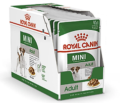 Вологий корм Royal Canin Adult Mini для собак дрібних порід від 10 місяців 12шт*85 г