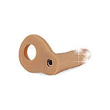 Насадка з вібрацією для подвійного проникнення The Ultra Soft Double Vibrating 5.8", фото 4