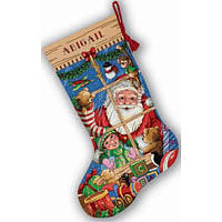 Набір для вишивання Dimensions 08818 Santa's Toys Stocking