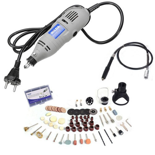 Дремель міні дриль бормашина 150Вт 220В Hilda MD150 JD3323C +аксесуари, фото 1